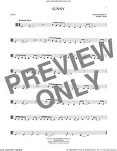Cover icon of Sunny sheet music for viola solo by Bobby Hebb and Pat Martino, intermediate skill level
