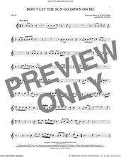 Cover icon of Don't Let The Sun Go Down On Me sheet music for violin solo by Elton John & George Michael, David Archuleta, Bernie Taupin and Elton John, intermediate skill level