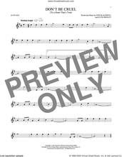 Cover icon of Don't Be Cruel (To A Heart That's True) sheet music for alto saxophone solo by Elvis Presley and Otis Blackwell, intermediate skill level