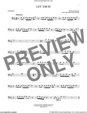 Cover icon of Let 'Em In sheet music for trombone solo by Wings, Linda McCartney and Paul McCartney, intermediate skill level