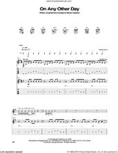 Cover icon of On Any Other Day sheet music for guitar (tablature) by The Police and Stewart Copeland, intermediate skill level
