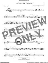 Cover icon of The Fool On The Hill sheet music for tenor saxophone solo by The Beatles, John Lennon and Paul McCartney, intermediate skill level
