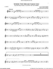 Cover icon of Where The Dream Takes You sheet music for clarinet solo by Diane Warren and James Newton Howard, intermediate skill level