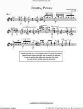 Cover icon of Rosita, Polka sheet music for guitar solo (chords) by Francisco Tarrega, classical score, easy guitar (chords)