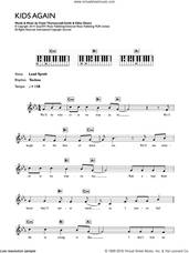Cover icon of Kids Again sheet music for piano solo (chords, lyrics, melody) by Example, Elliot Gleave and Fraser Thorneycroft-Smith, intermediate piano (chords, lyrics, melody)