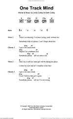 Cover icon of One Track Mind sheet music for guitar (chords) by The Knickerbockers, Keith Colley and Linda Colley, intermediate skill level