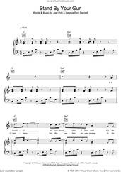 Cover icon of Stand By Your Gun sheet music for voice, piano or guitar by George Ezra, George Ezra Barnett and Joel Pott, intermediate skill level