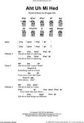 Cover icon of Aht Uh Mi Hed sheet music for ukulele by Shuggie Otis, intermediate skill level