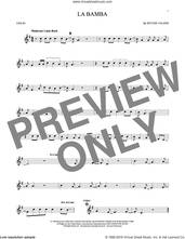 Cover icon of La Bamba sheet music for violin solo by Ritchie Valens and Los Lobos, intermediate skill level