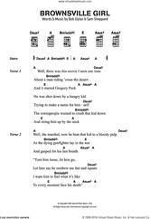 Cover icon of Brownsville Girl sheet music for voice, piano or guitar by Bob Dylan and Sam Sheppard, intermediate skill level
