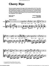 Cover icon of Cherry Ripe sheet music for voice, piano or guitar by Charles Edward Horn, Charles Sola and Robert Herrick, classical score, intermediate skill level
