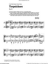 Cover icon of Terpsichore sheet music for guitar solo (chords) by Jose Ferrer and JosAA Ferrer, classical score, easy guitar (chords)