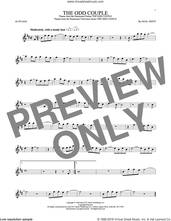 Cover icon of The Odd Couple sheet music for alto saxophone solo by Sammy Cahn and Neal Hefti, intermediate skill level