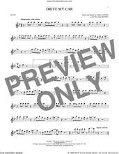 Cover icon of Drive My Car sheet music for flute solo by The Beatles, John Lennon and Paul McCartney, intermediate skill level