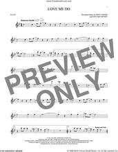 Cover icon of Love Me Do sheet music for flute solo by The Beatles, John Lennon and Paul McCartney, intermediate skill level