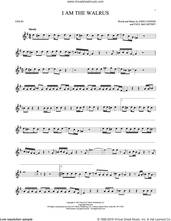 Cover icon of I Am The Walrus sheet music for violin solo by The Beatles, John Lennon and Paul McCartney, intermediate skill level