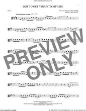 Cover icon of Got To Get You Into My Life sheet music for viola solo by The Beatles, John Lennon and Paul McCartney, intermediate skill level