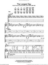 Cover icon of The Longest Day sheet music for guitar (tablature) by Iron Maiden, Adrian Smith, Bruce Dickinson and Steve Harris, intermediate skill level