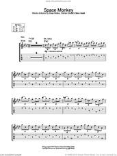 Cover icon of Space Monkey sheet music for guitar (tablature) by Placebo, Brian Molko, Stefan Olsdal and Steve Hewitt, intermediate skill level