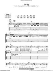 Cover icon of Drag sheet music for guitar (tablature) by Placebo, Brian Molko, Stefan Olsdal and Steve Hewitt, intermediate skill level