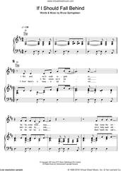 Cover icon of If I Should Fall Behind sheet music for voice, piano or guitar by Bruce Springsteen, intermediate skill level
