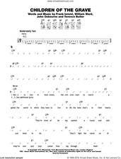 Cover icon of Children Of The Grave sheet music for ukulele (chords) by Black Sabbath, Frank Iommi, John Osbourne, Terence Butler and William Ward, intermediate skill level