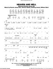 Cover icon of Heaven And Hell sheet music for ukulele (chords) by Black Sabbath, Frank Iommi, Ronnie Dio, Terence Butler and William Ward, intermediate skill level