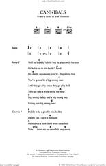Cover icon of Cannibals sheet music for guitar (chords) by Mark Knopfler, intermediate skill level