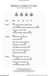 Cover icon of When It Comes To You sheet music for guitar (chords) by Dire Straits and Mark Knopfler, intermediate skill level