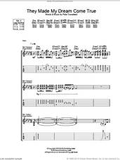 Cover icon of They Made My Dream Come True sheet music for guitar (tablature) by The Who and Pete Townshend, intermediate skill level