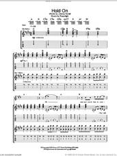 Cover icon of Hold On sheet music for guitar (tablature) by Razorlight and Johnny Borrell, intermediate skill level