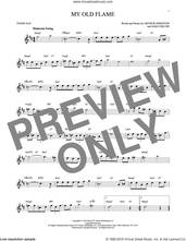 Cover icon of My Old Flame sheet music for tenor saxophone solo by Arthur Johnston, Peggy Lee and Sam Coslow, intermediate skill level