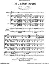 Cover icon of The Girl From Ipanema (arr. Berty Rice) sheet music for choir by Antonio Carlos Jobim, Berty Rice, Norman Gimbel and Vinicius de Moraes, intermediate skill level