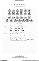 Cover icon of Monteleone sheet music for guitar (chords) by Mark Knopfler, intermediate skill level