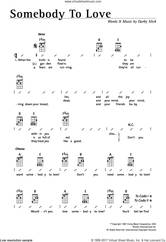Cover icon of Somebody To Love sheet music for ukulele (chords) by Jefferson Airplane and Darby Slick, intermediate skill level