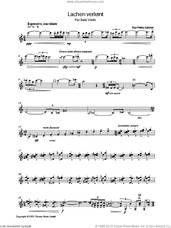 Cover icon of Lachen Verlernt sheet music for voice, piano or guitar by Esa-Pekka Salonen, classical score, intermediate skill level