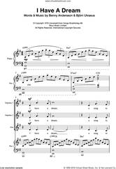 Cover icon of I Have A Dream (Arr. Quentin Thomas) sheet music for choir (SSA: soprano, alto) by ABBA, Westlife, Benny Andersson and Bjorn Ulvaeus, intermediate skill level