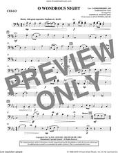 Cover icon of O Wondrous Night sheet music for orchestra/band (cello) by Joseph M. Martin, intermediate skill level