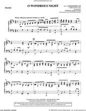 Cover icon of O Wondrous Night sheet music for orchestra/band (piano) by Joseph M. Martin and Traditional Irish Tune, intermediate skill level