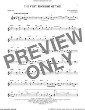 Cover icon of The Very Thought Of You sheet music for tenor saxophone solo by Ray Noble, intermediate skill level