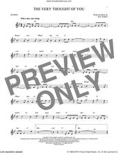 Cover icon of The Very Thought Of You sheet music for trumpet solo by Ray Noble, intermediate skill level