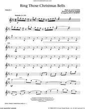 Cover icon of Ring Those Christmas Bells sheet music for orchestra/band (violin 1) by Marvin Fisher, Ryan Murphy, Peggy Lee and Gus Levene, intermediate skill level