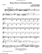 Cover icon of Ring Those Christmas Bells sheet music for orchestra/band (violin 2) by Marvin Fisher, Ryan Murphy, Peggy Lee and Gus Levene, intermediate skill level