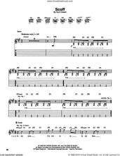 Cover icon of Scoff sheet music for guitar (tablature) by Nirvana and Kurt Cobain, intermediate skill level