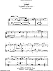 Cover icon of Suite (from Antony And Cleopatra) sheet music for piano solo by John Scott, intermediate skill level
