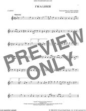 Cover icon of I'm A Loser sheet music for clarinet solo by The Beatles, John Lennon and Paul McCartney, intermediate skill level