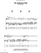 Cover icon of St. Andrew's Fall sheet music for guitar (tablature) by Blind Melon, intermediate skill level