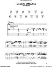 Cover icon of Mouthful Of Cavities sheet music for guitar (tablature) by Blind Melon, intermediate skill level