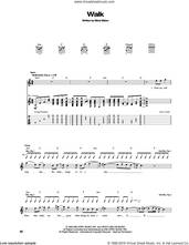 Cover icon of Walk sheet music for guitar (tablature) by Blind Melon, intermediate skill level