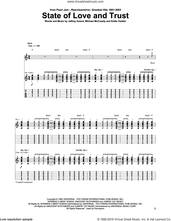 Cover icon of State Of Love And Trust sheet music for guitar (tablature) by Pearl Jam, Eddie Vedder, Jeffrey Ament and Michael McCready, intermediate skill level